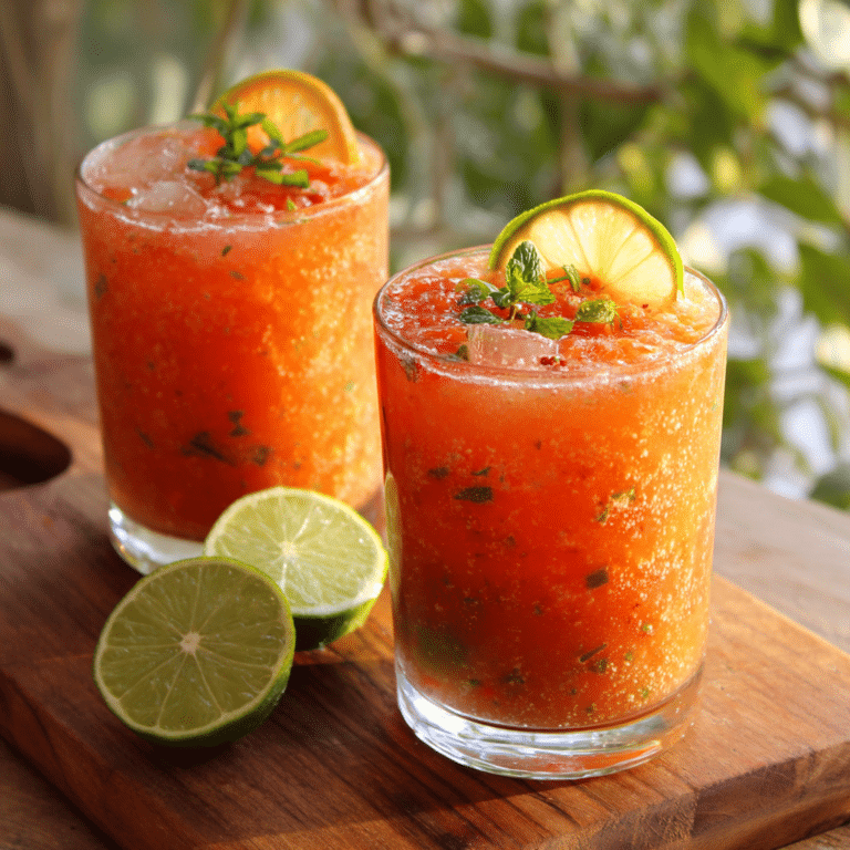 Roasted Pepper & Citrus Cooler Recipe