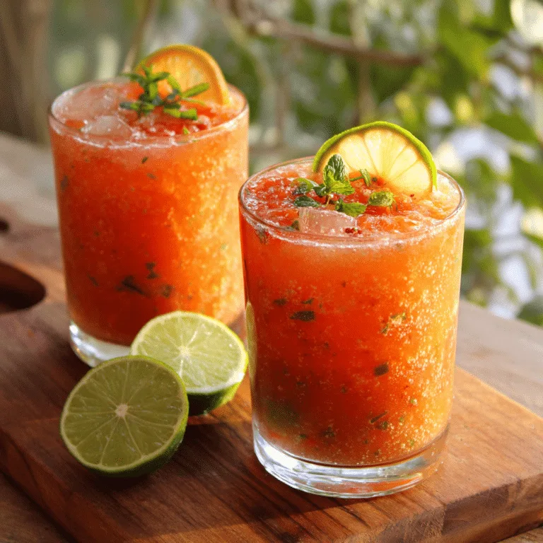 Roasted Pepper & Citrus Cooler Recipe