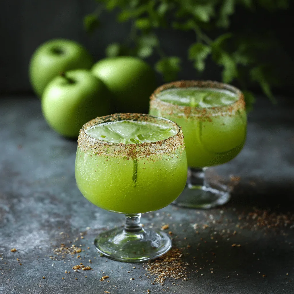 Green Apple Celery Salt Spritz Recipe