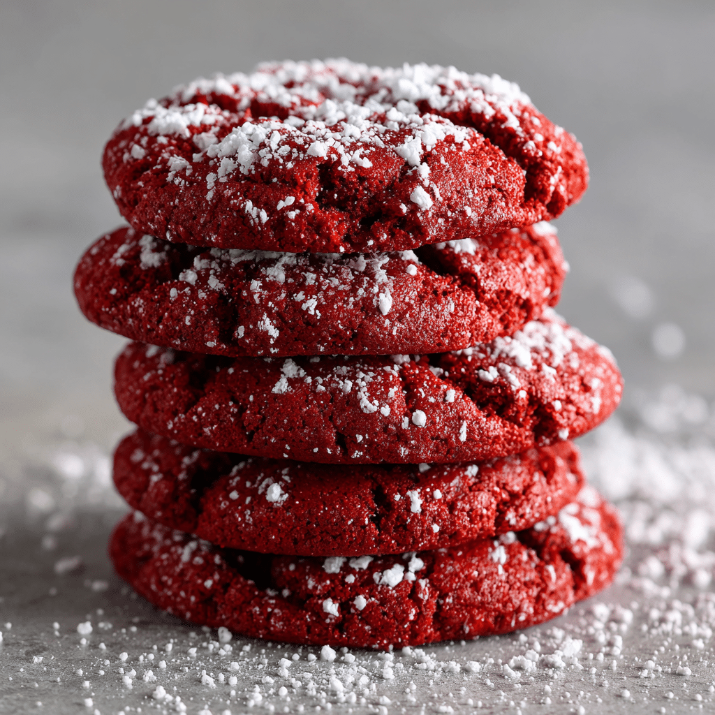 Red Velvet Cookies Recipe