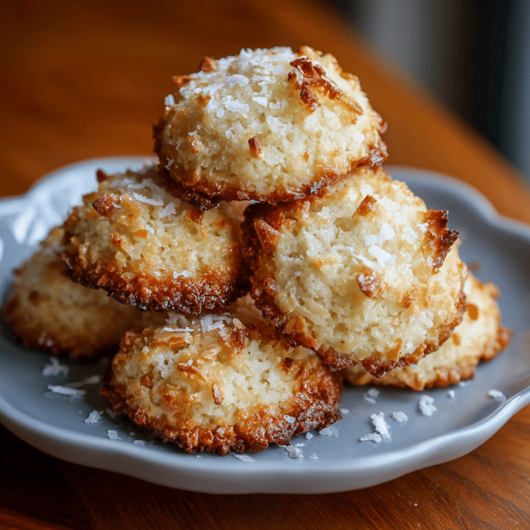 Coconut Cookies Recipe