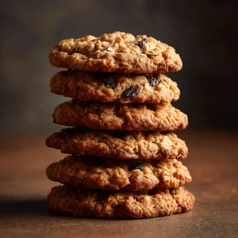 Oatmeal Raisin Cookies Recipe