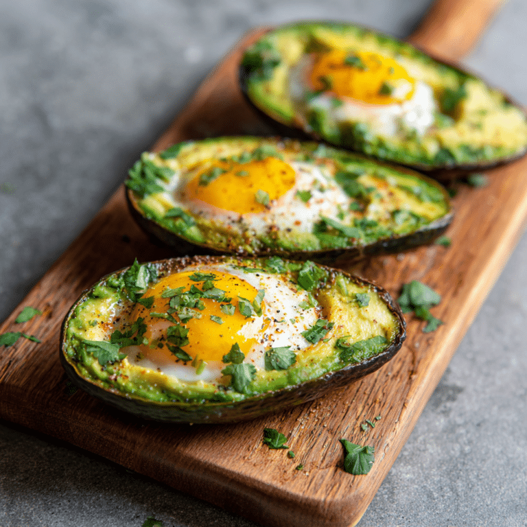 Avocado Egg Boats Recipe