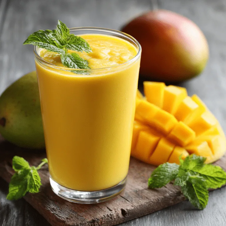 Mango Smoothie Recipe