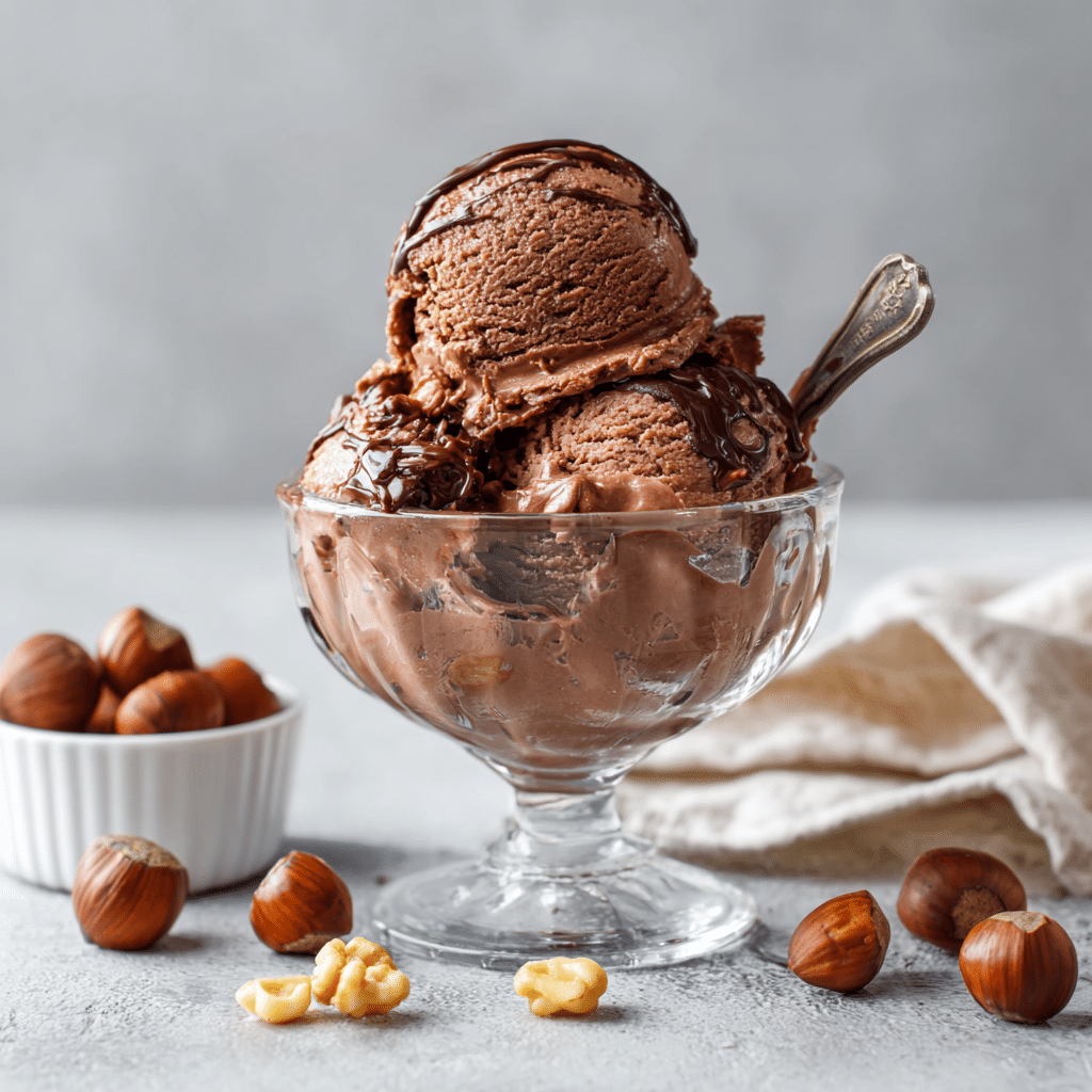 Nutella Ice Cream Recipe