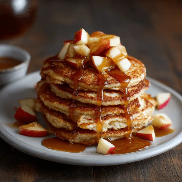 Apple Cinnamon Pancakes Recipe
