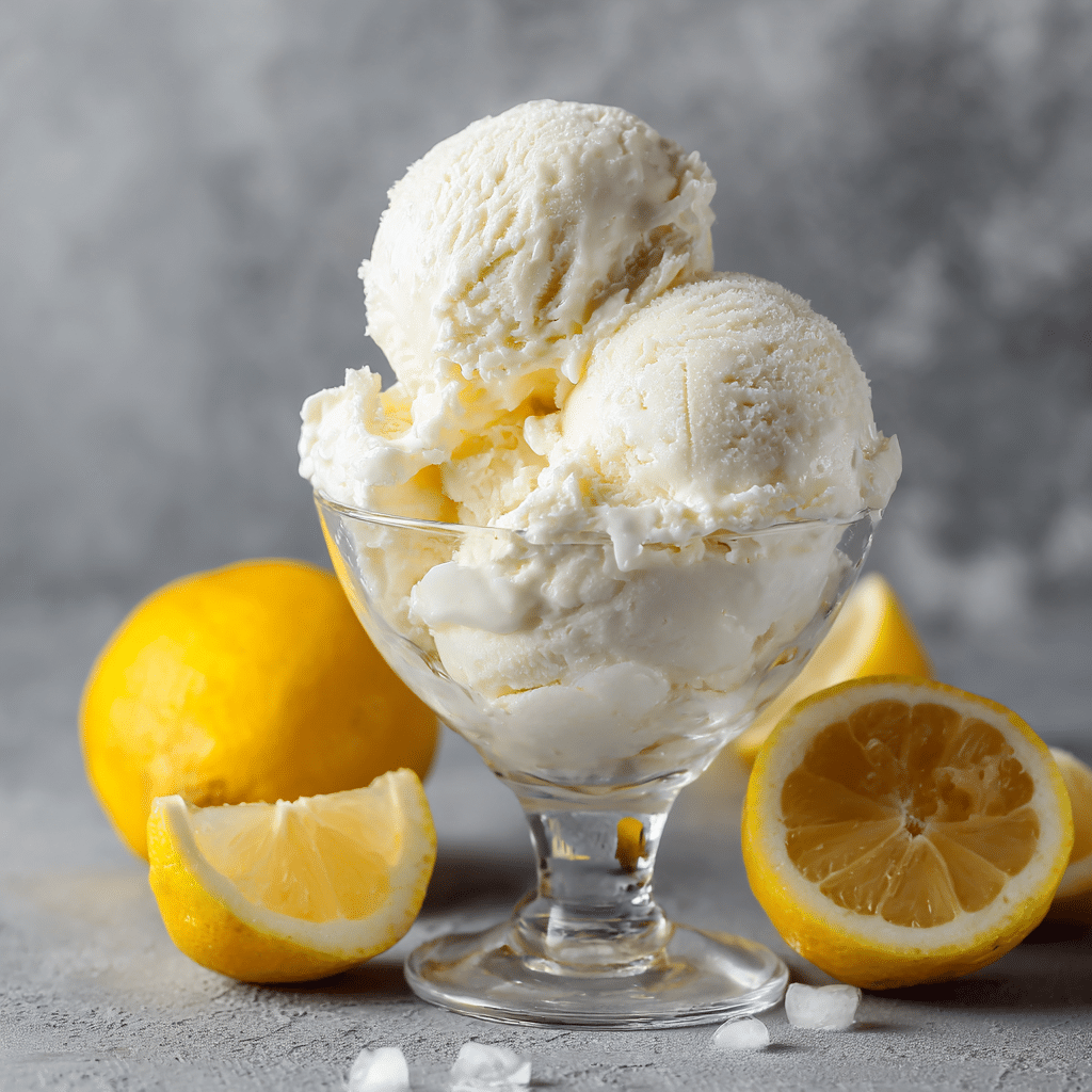 Lemon Ice Cream Recipe