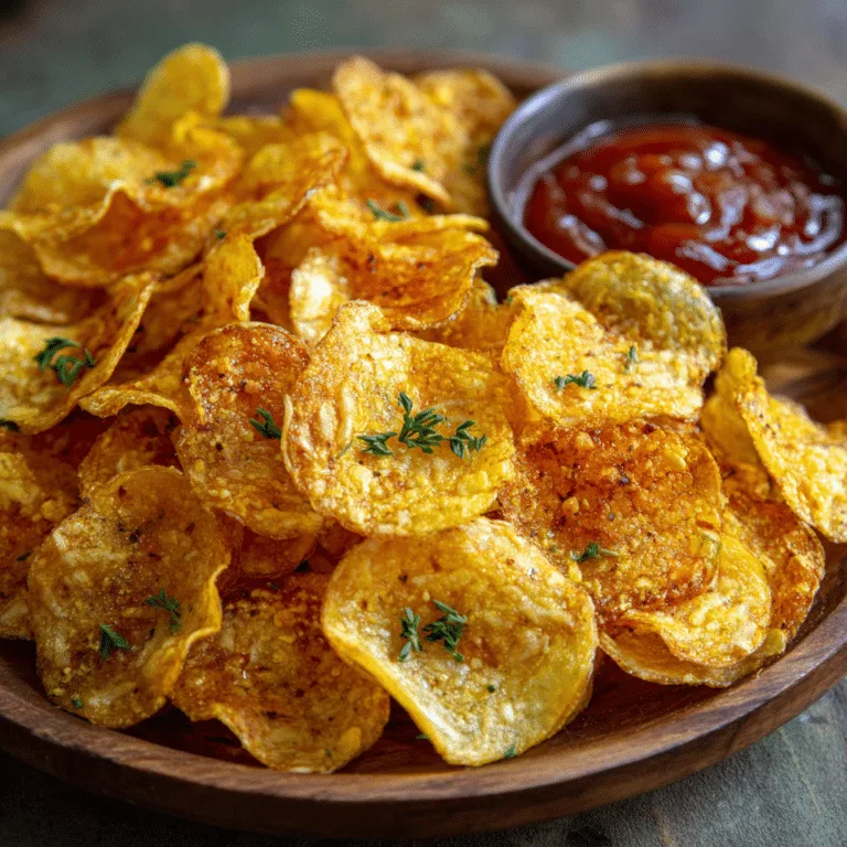 Crispy Potato Chips Hack Recipe