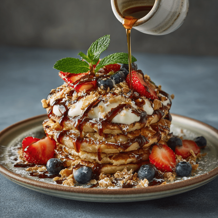 Pancake Cereal Recipe