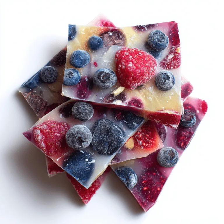 Frozen Fruit Bark