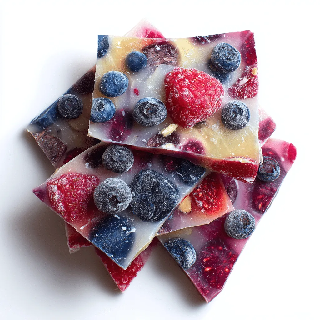 Frozen Fruit Bark