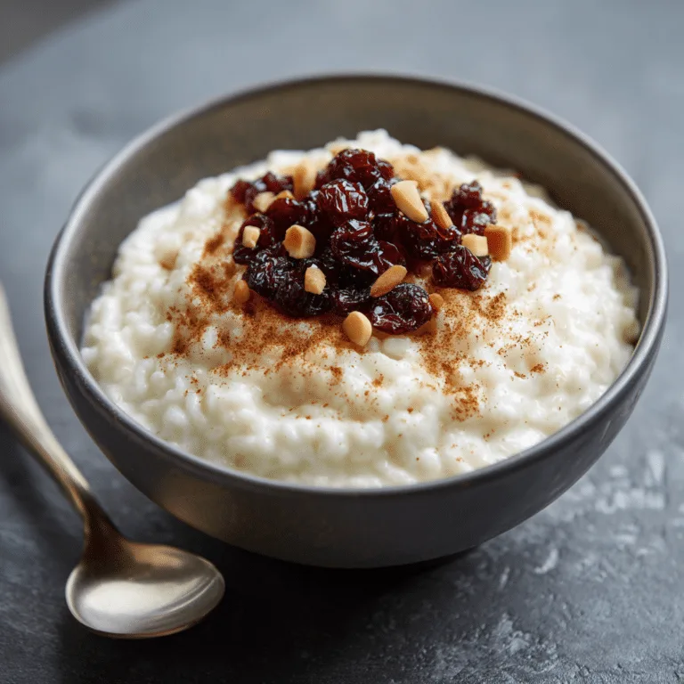 Rice Pudding Recipe