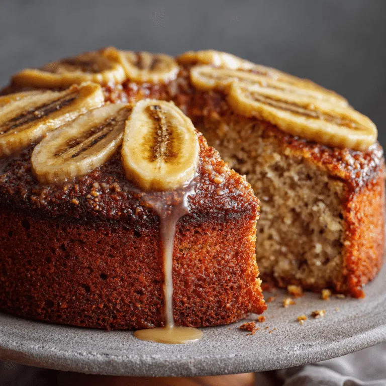 Banana Cake Recipe