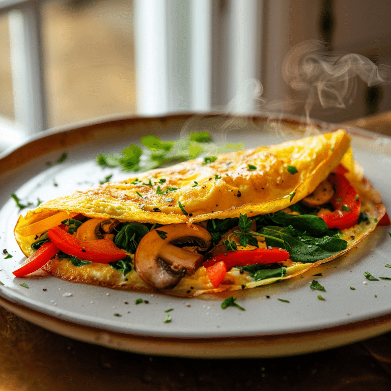 Veggie Omelette Recipe