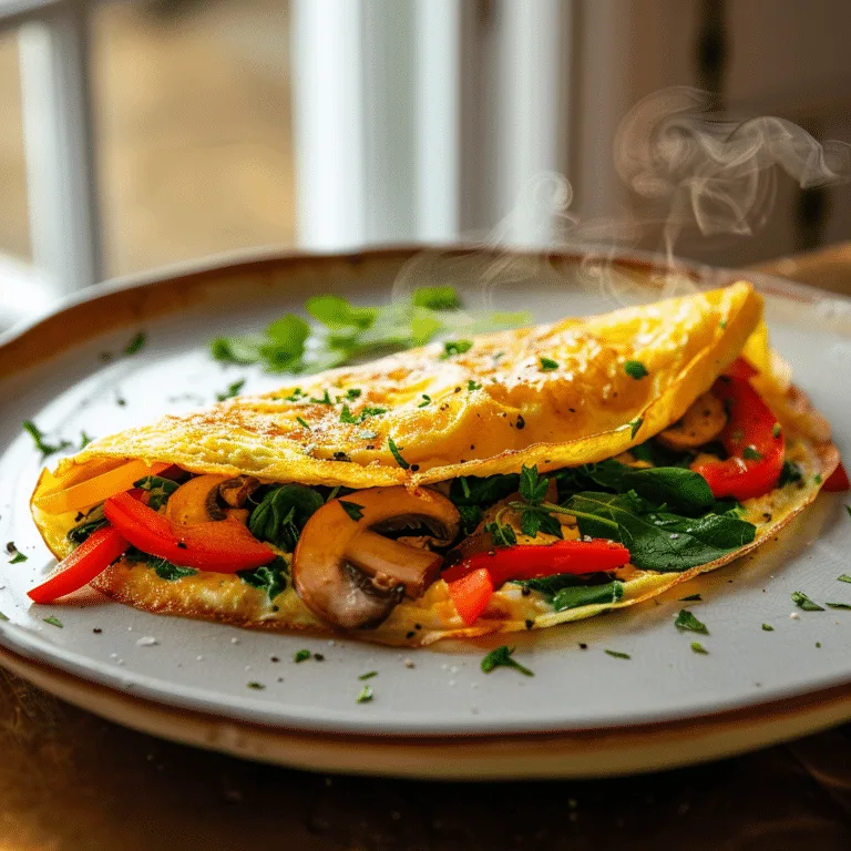 Veggie Omelette Recipe
