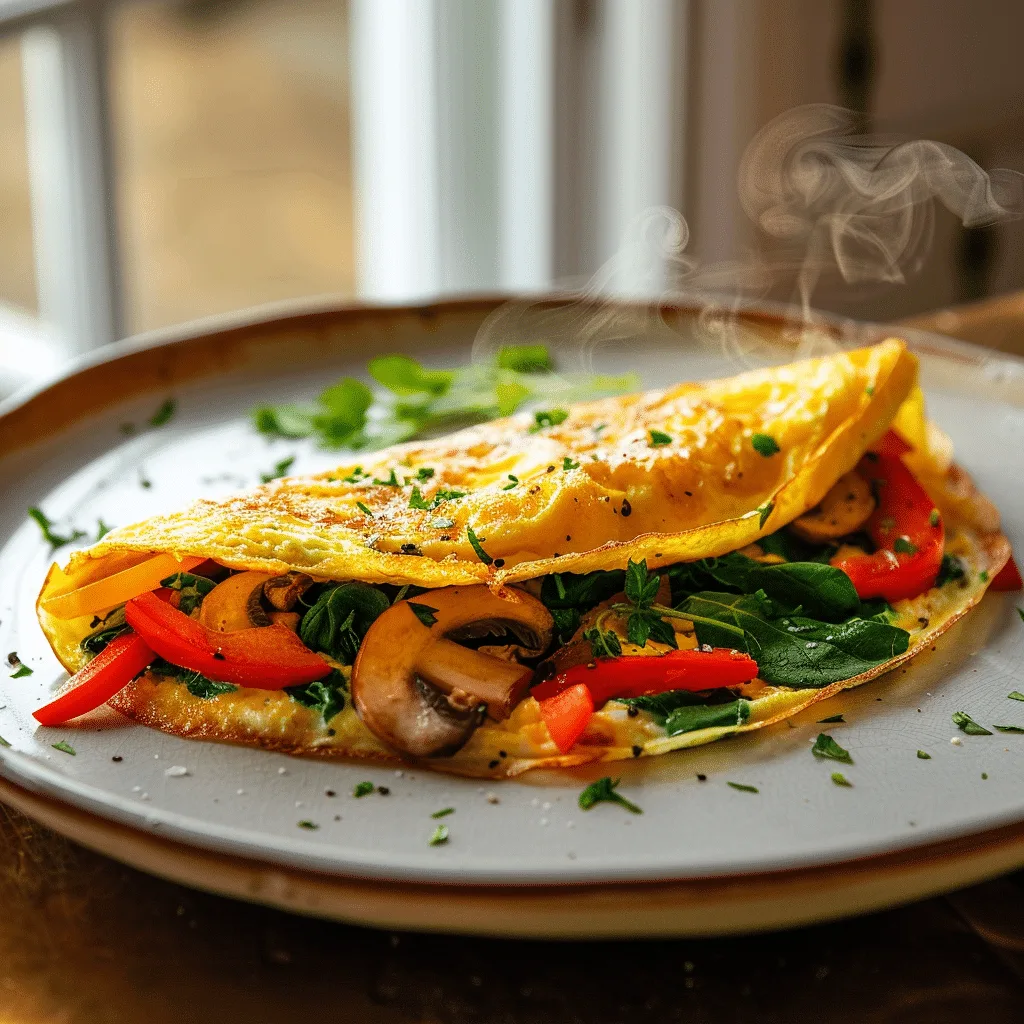 Veggie Omelette Recipe