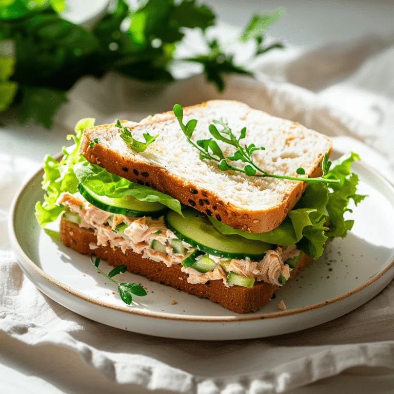 Tuna Sandwich Recipe