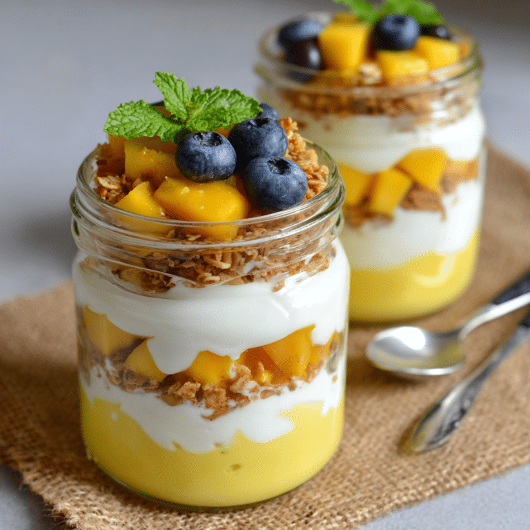 Mango Yogurt Parfait Recipe