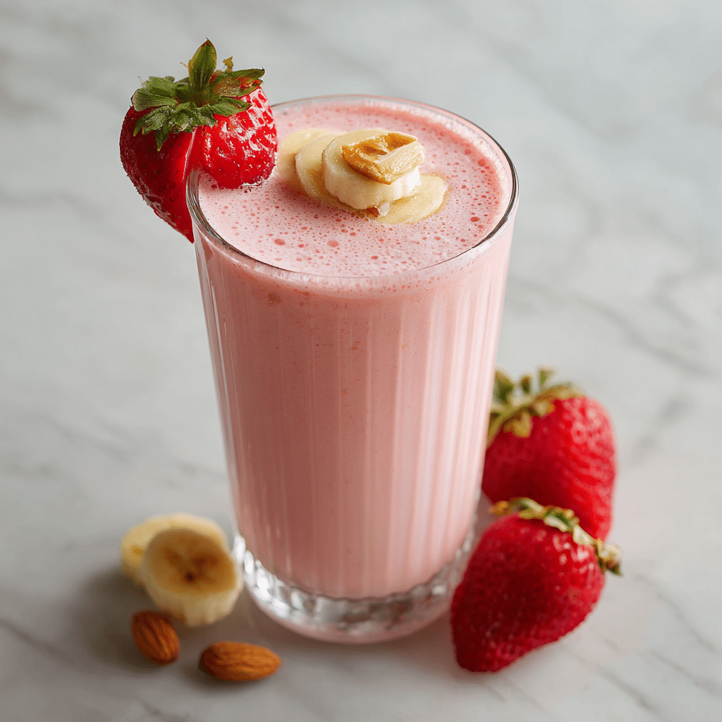 Banana Strawberry Smoothie Recipe