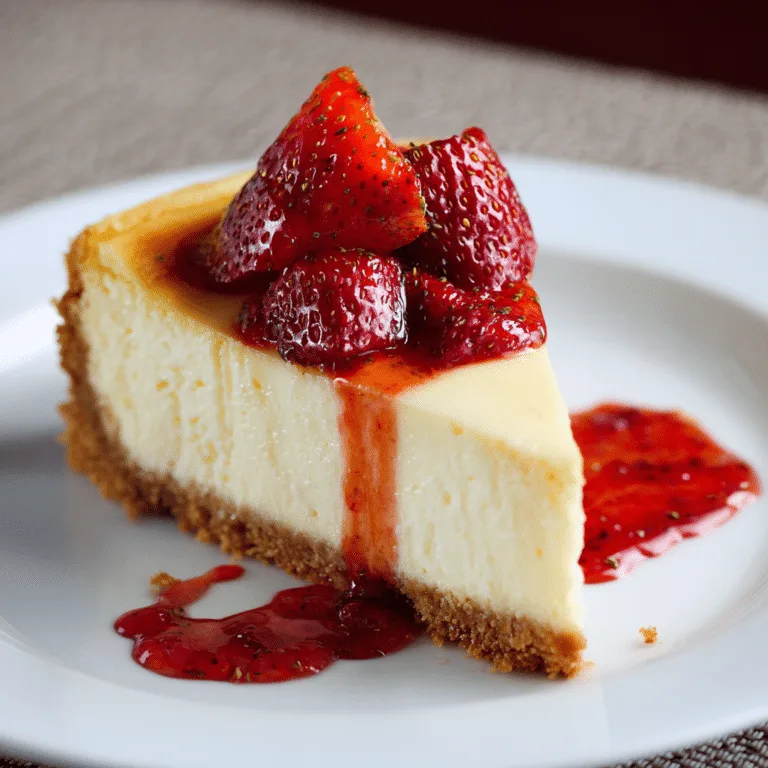 Baked Cheesecake Recipe