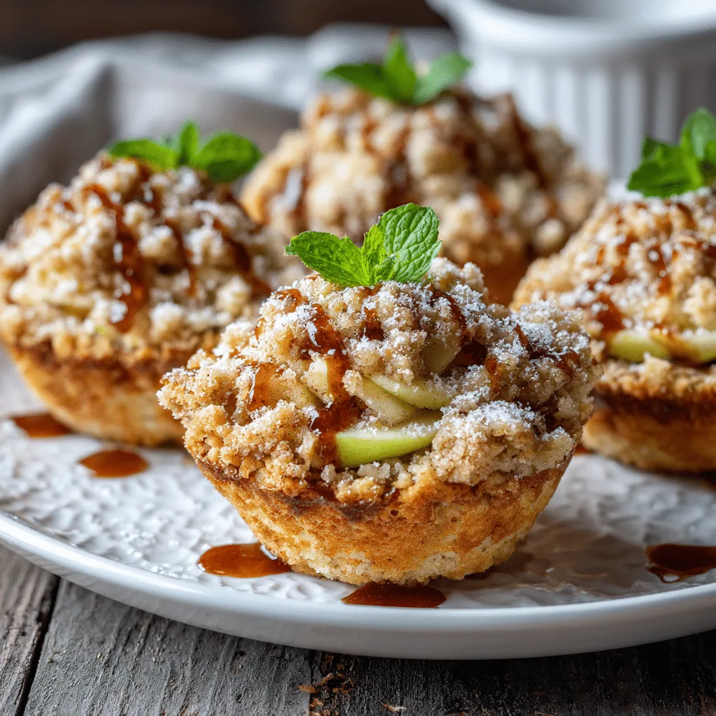 Apple Crumble Cups Recipe - Recipe Image