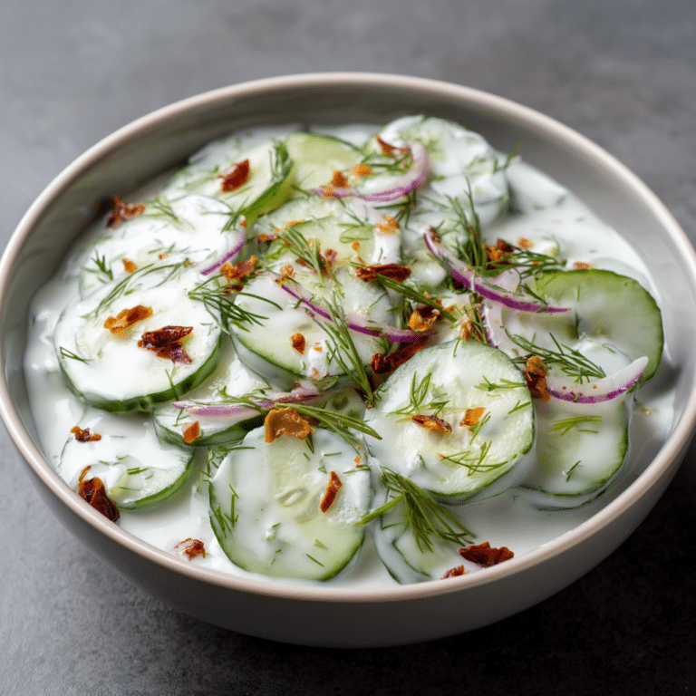 Cucumber Yogurt Salad Recipe