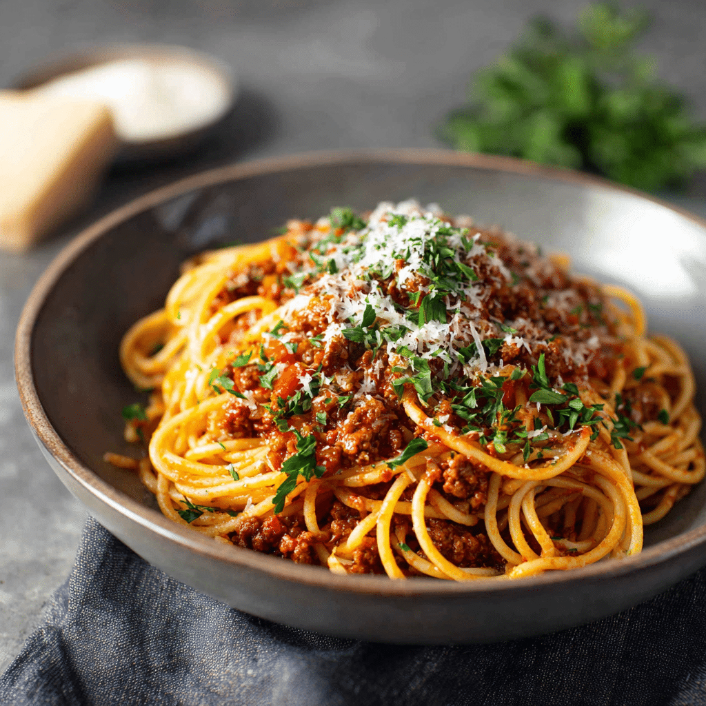 Classic Spaghetti Bolognese Recipe