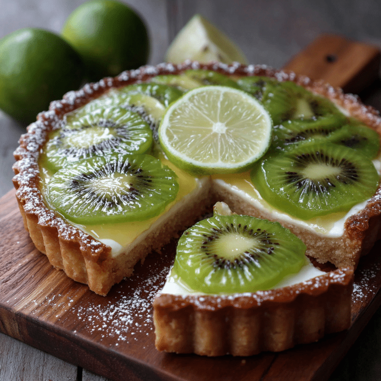 Kiwi Lime Tart Recipe