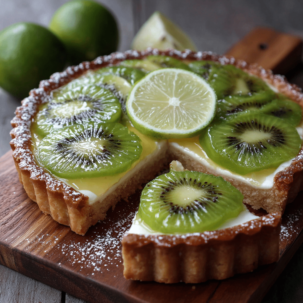 Kiwi Lime Tart Recipe