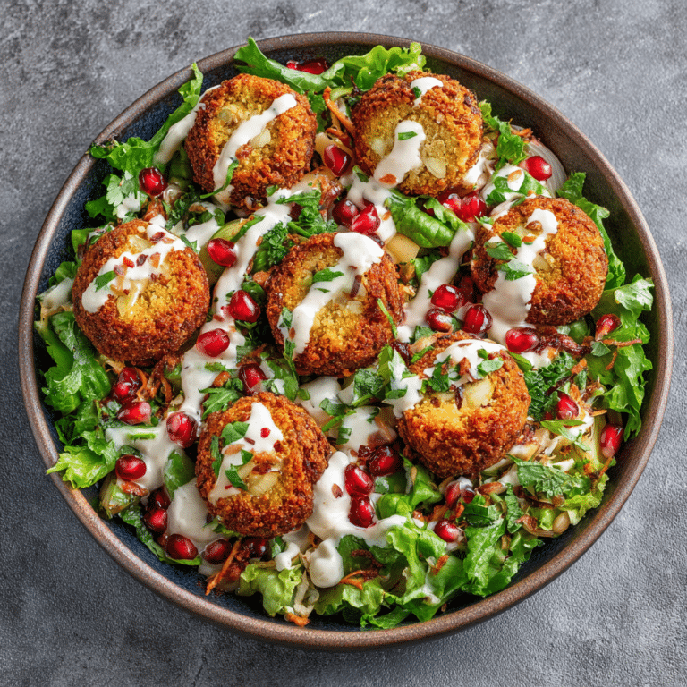 Hot Potato Falafel Salad Recipe