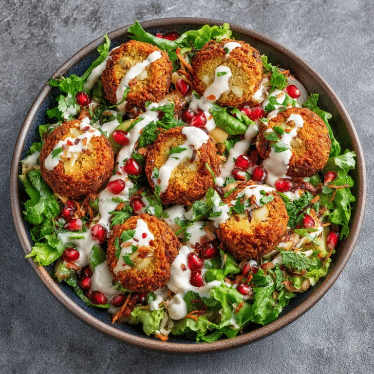 Hot Potato Falafel Salad Recipe