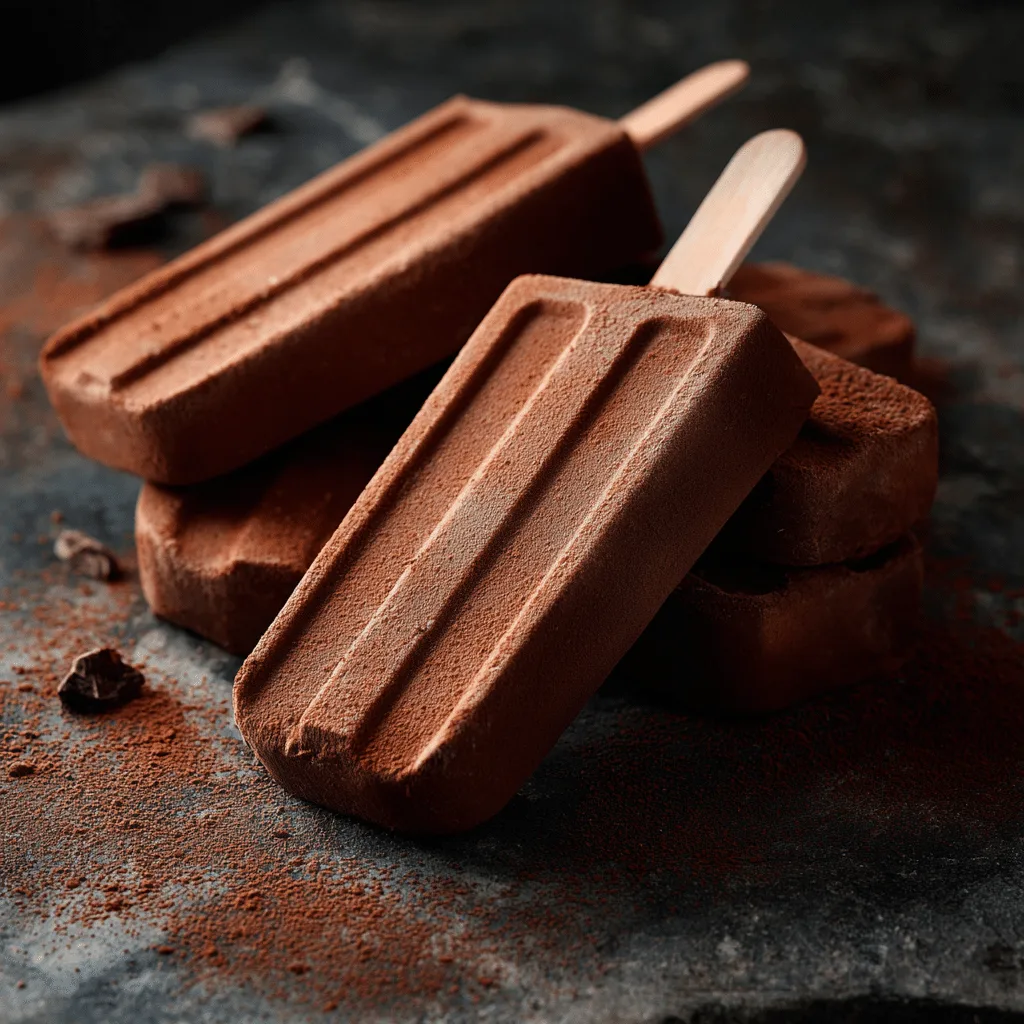 Chocolate Milk Ice Pops Recipe - Recipe Image