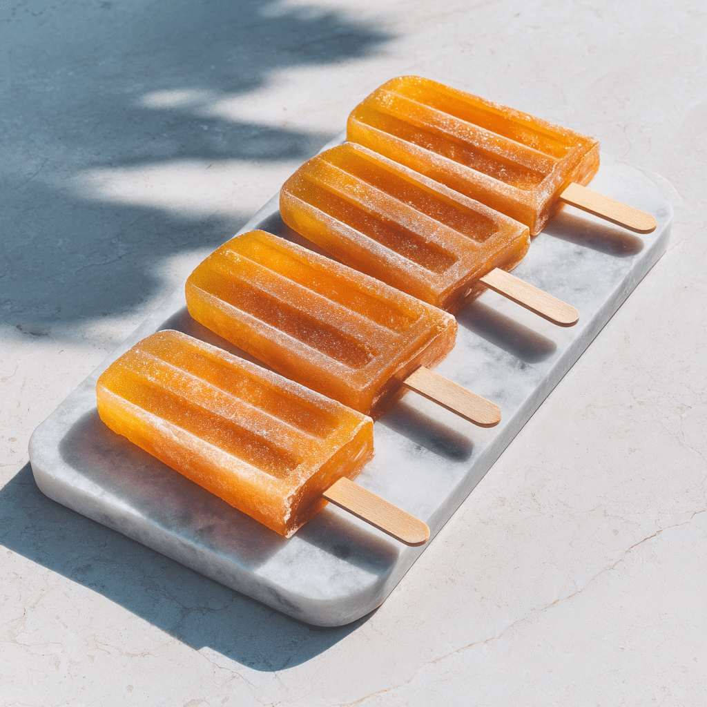 Frozen Apple Juice Pops Recipe - Recipe Image