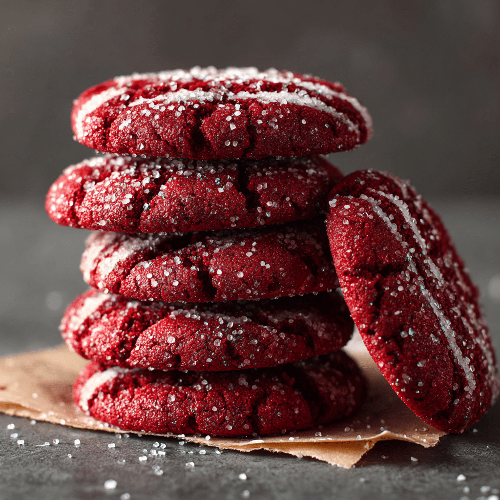 Red Velvet Cookies Recipe - Recipe Image