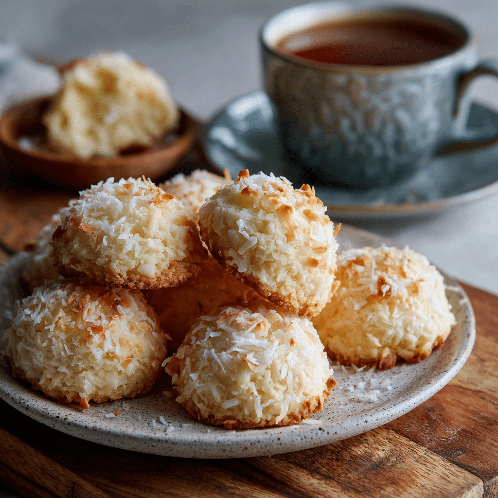 Coconut Cookies Recipe - Recipe Image