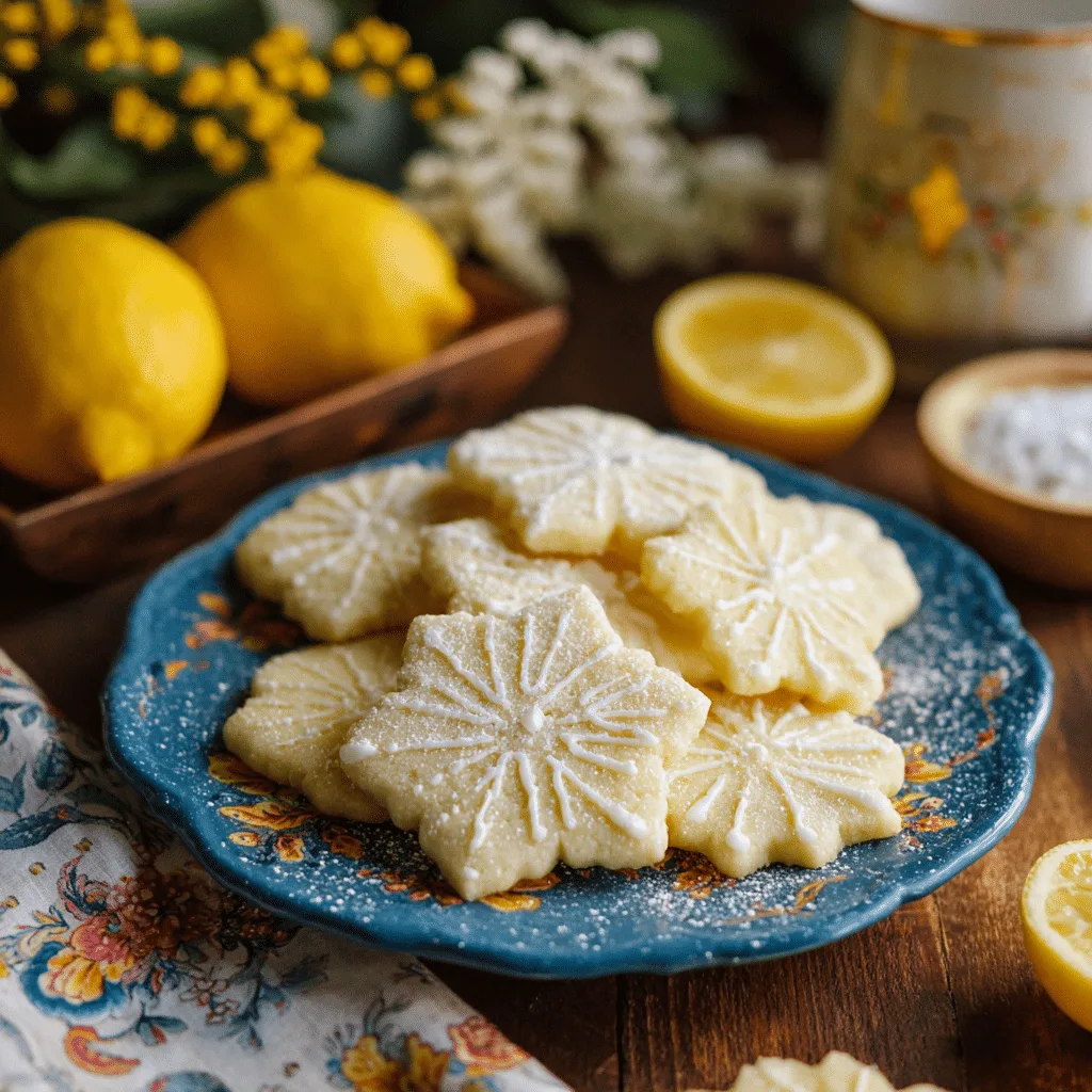 Lemon Sugar Cookies Recipe - Recipe Image
