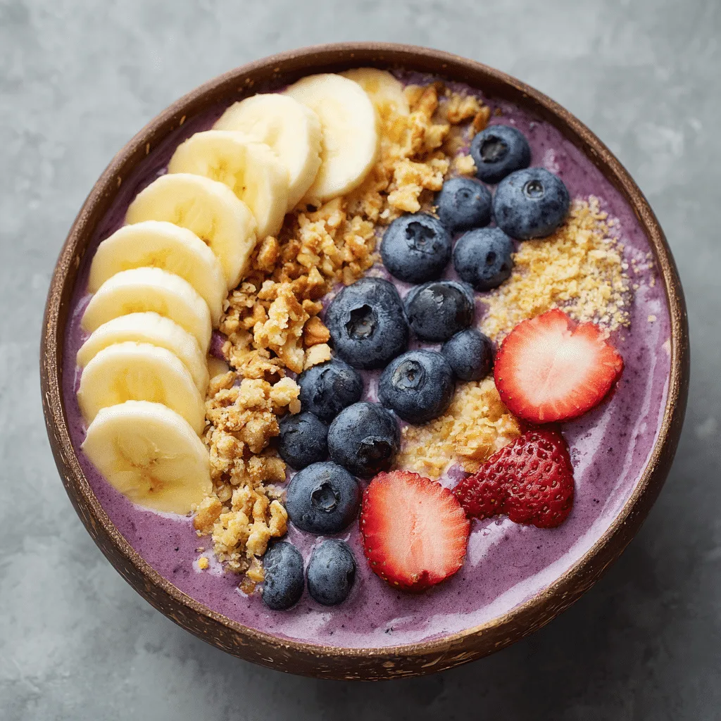 Smoothie Bowl Recipe - Recipe Image