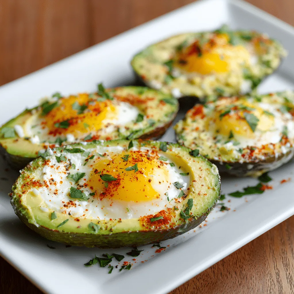 Avocado Egg Boats Recipe - Recipe Image