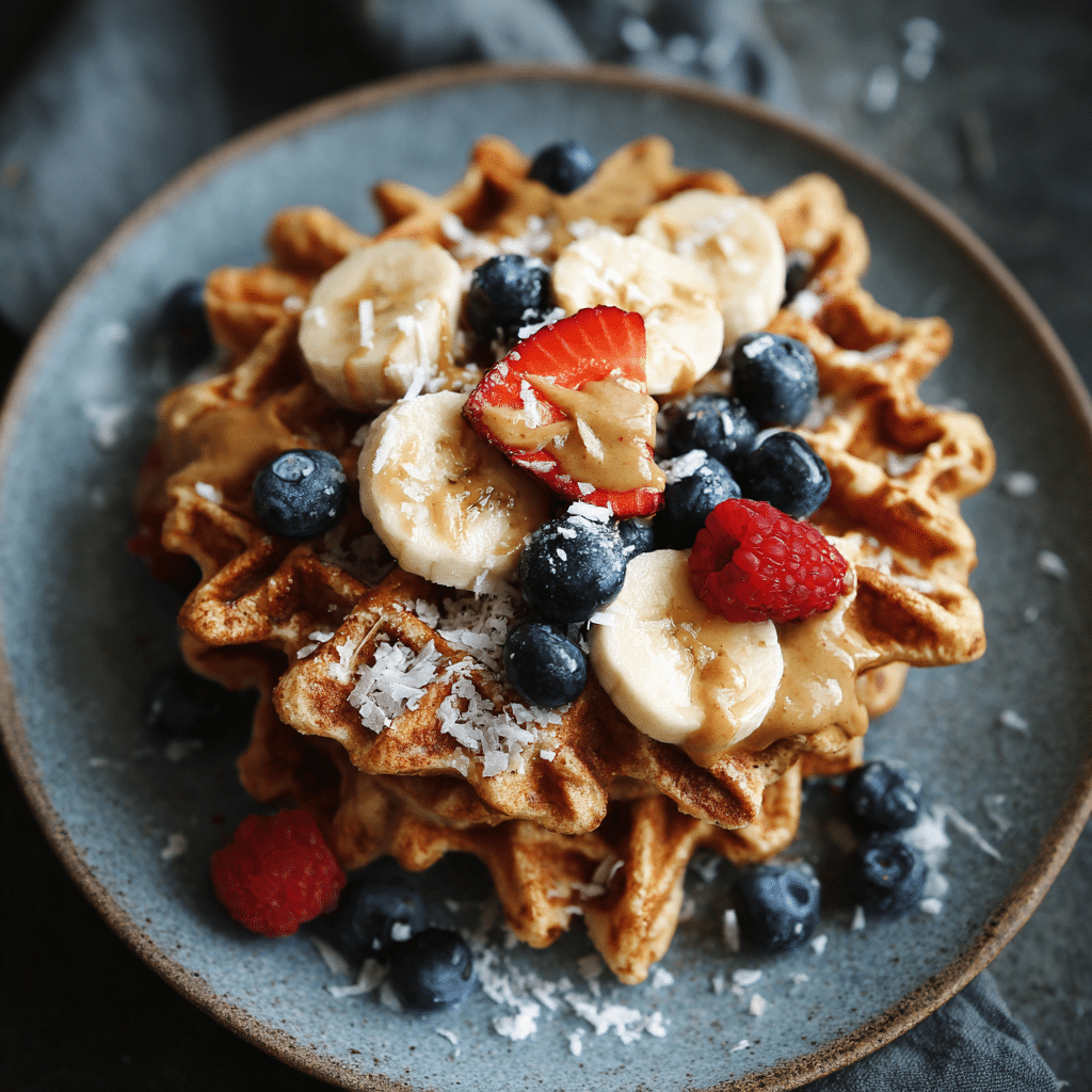 Oat Waffles Recipe - Recipe Image