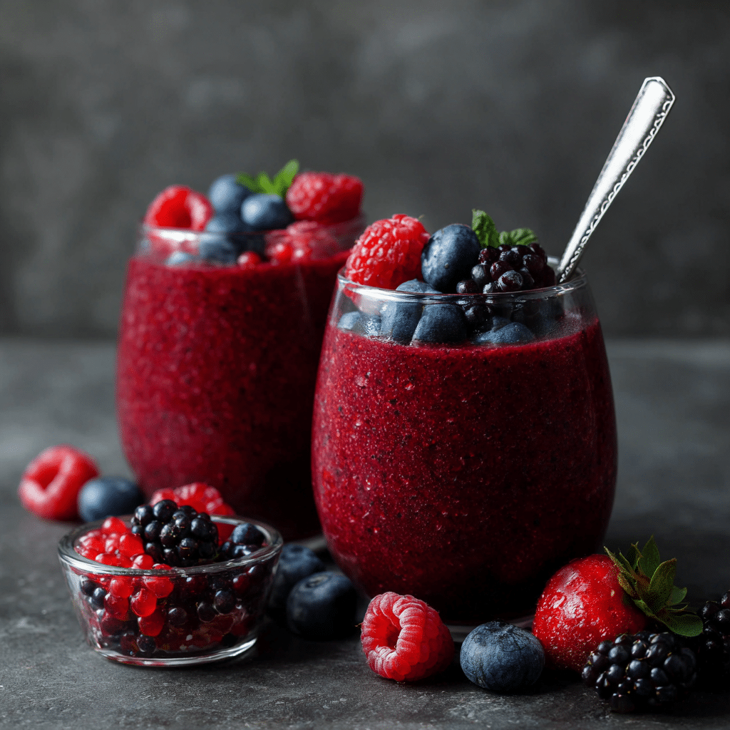 Berry Smoothie Recipe - Recipe Image