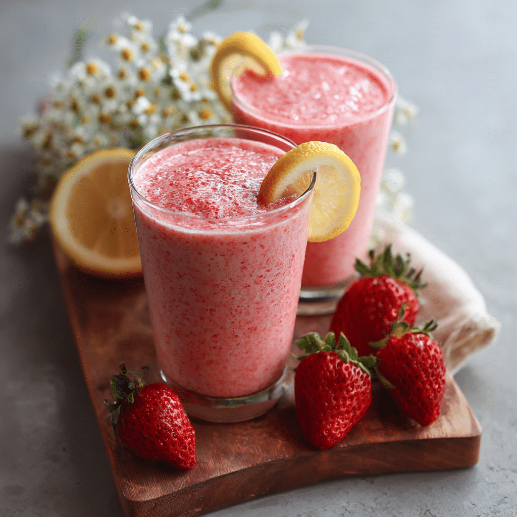 Strawberry Smoothie Recipe - Recipe Image