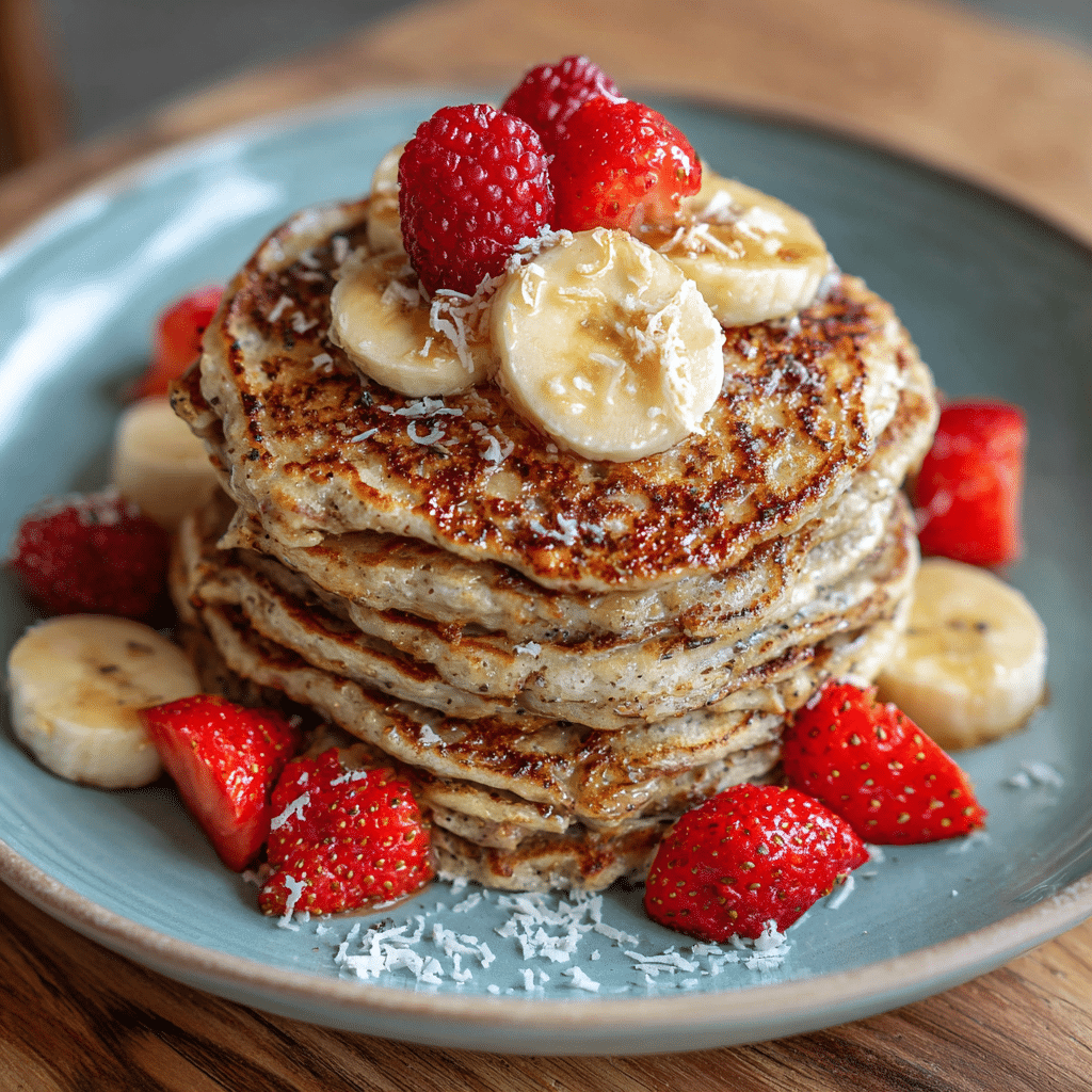 Protein Pancakes Recipe - Recipe Image