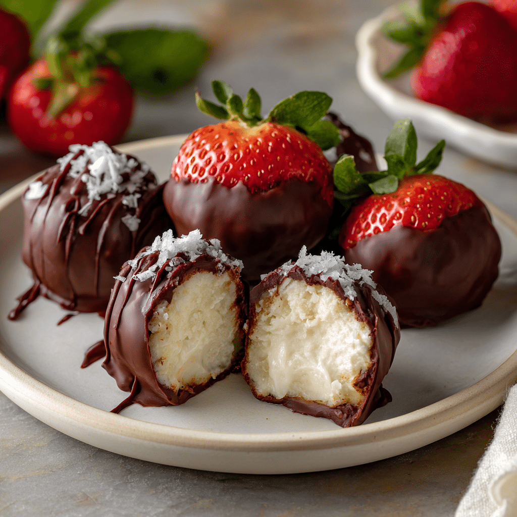 Chocolate Covered Yogurt Bites Recipe - Recipe Image