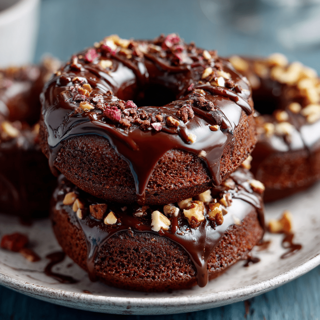 Chocolate Donuts Recipe - Recipe Image