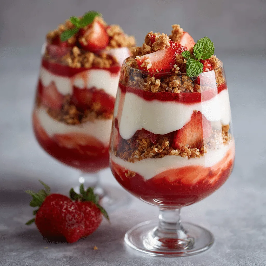 Strawberry Parfait Recipe - Recipe Image