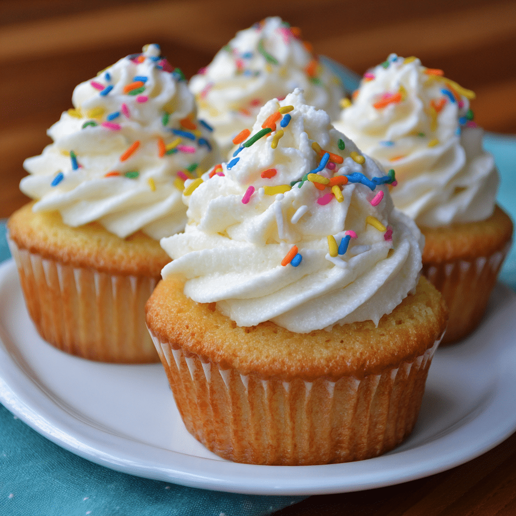 Vanilla Cupcakes Recipe - Recipe Image