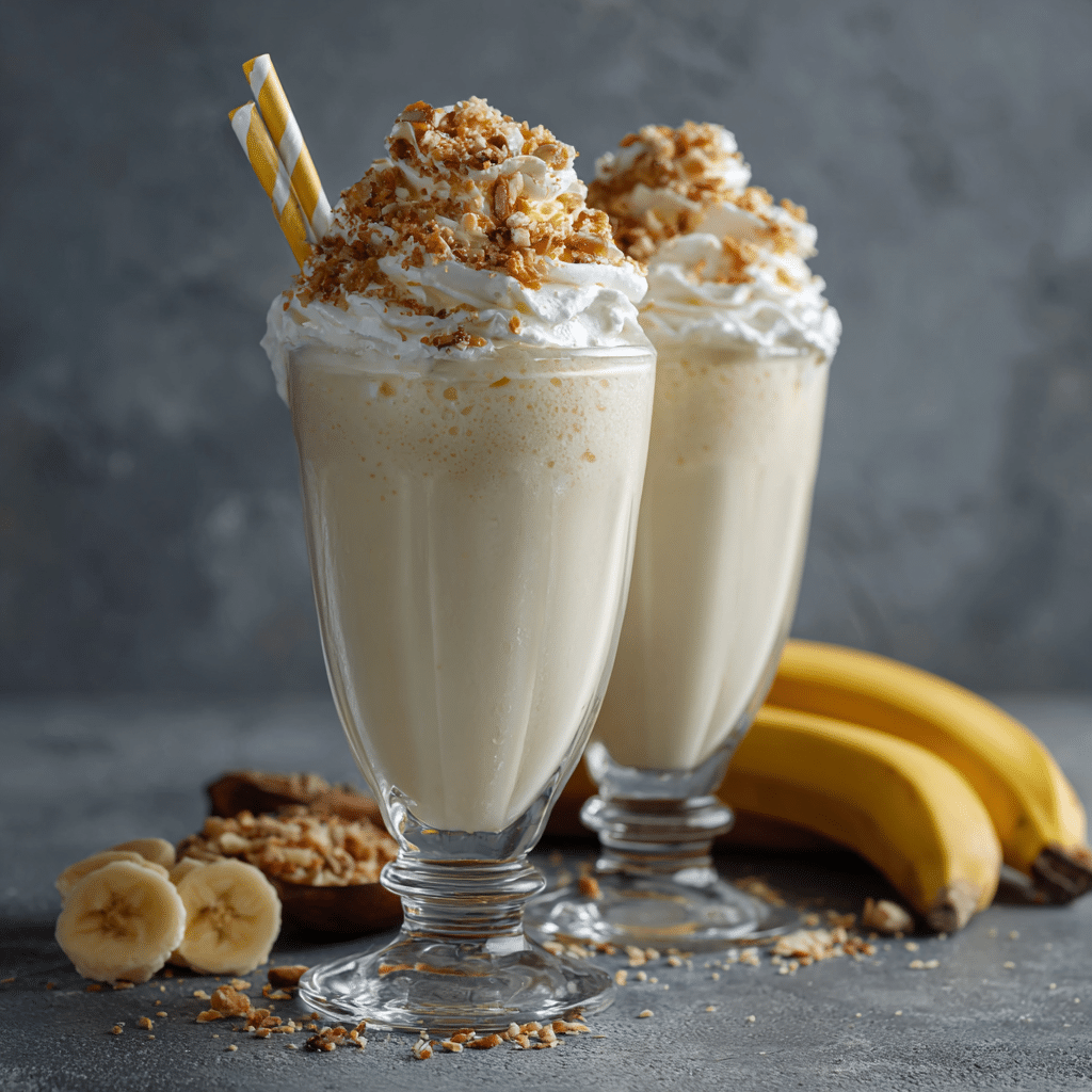 Banana Milkshake Recipe - Recipe Image