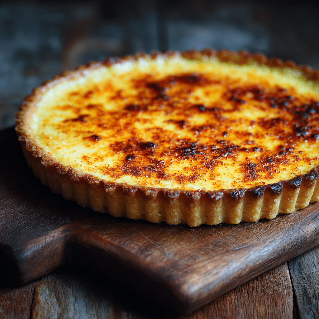 Custard Tart Recipe - Recipe Image