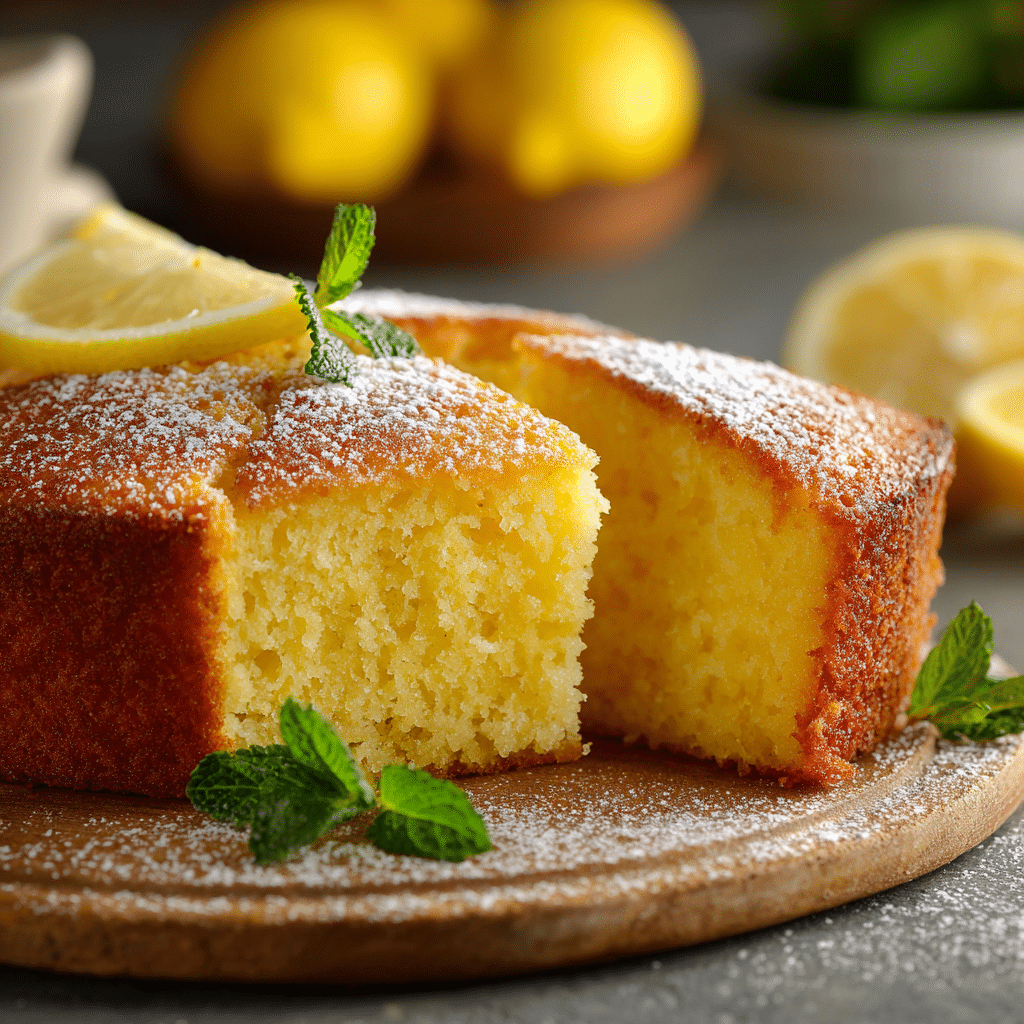 Lemon Cake Recipe - Recipe Image