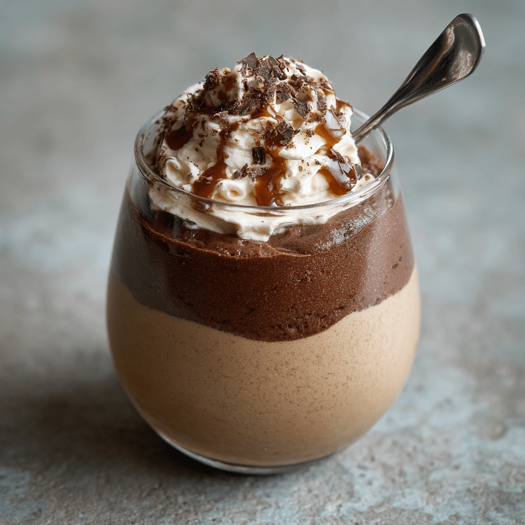 Iced Coffee Chocolate Mousse Recipe - Recipe Image